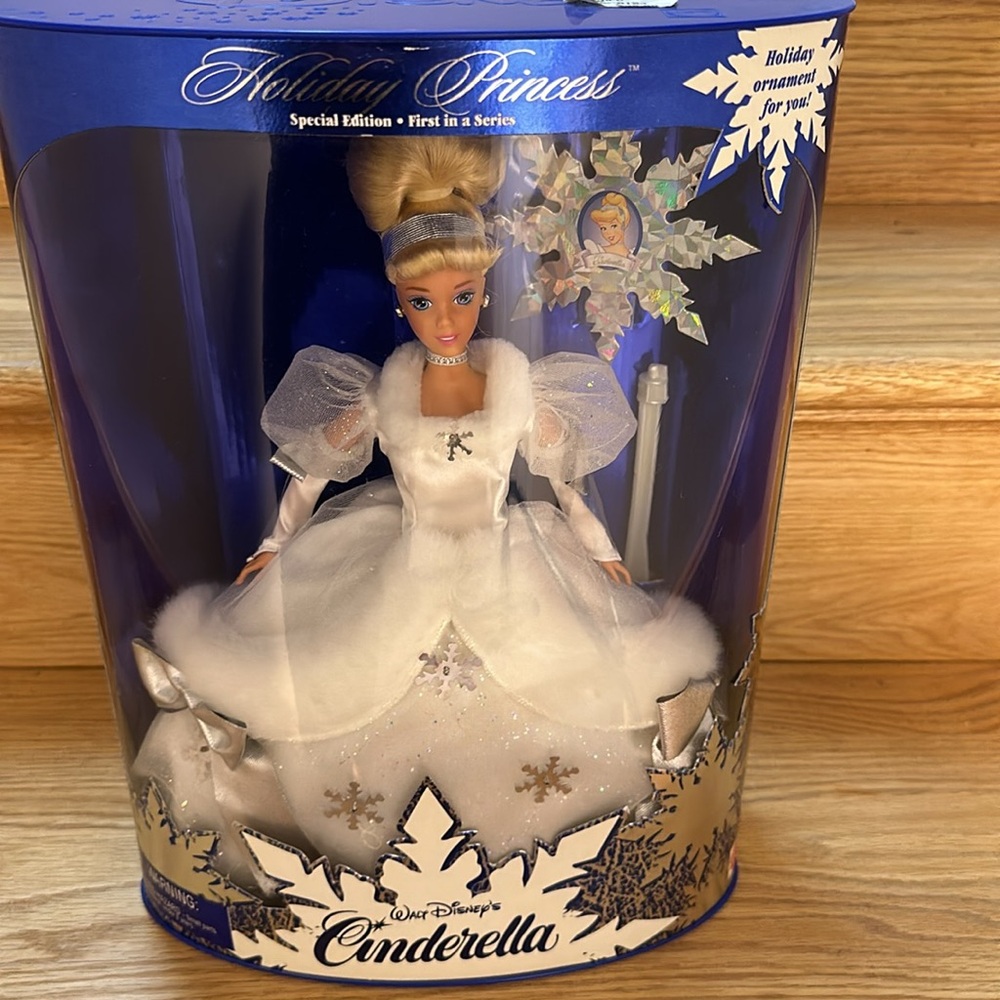 1996 Holiday Princess Walt Disney Cinderella